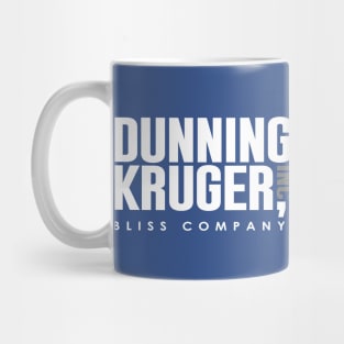 Dunning Kruger - Ignorance is Bliss (dark products) Mug